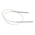 thumbnail image 5 of Zoyueyie 84CM Professional Stainless Steel Tube Circular Knitting Needles Crochet Needles Size for Sweater Woven - NO.10 (Silver), 5 of 10