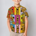 thumbnail image 2 of Scooby Doo Kid's T-Shirt Short Sleeve T-Shirt Tops Summer Tee Shirt for Boys Girls 110CM, 2 of 8