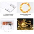 thumbnail image 2 of LED Ariceleo Fairy Lights, funciona con pilas, 5 m, color blanco cálido, 2 of 8