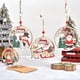 thumbnail image 2 of 1 colgante de madera para Navidad, diseño de Papá Noel, muñeco de nieve, alce, adorno para árbol de Navidad, decoración para el hogar, fiesta de Navidad, 2 of 5