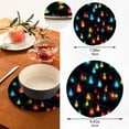 thumbnail image 3 of Christmas Lamp Light Post Trivet Mats Pot Holders Cotton Woven Non-Slip Heat Resistant for Hot Pots Pans Pats for Cooking Baking Set of 2, 3 of 7