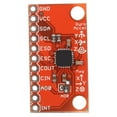thumbnail image 4 of 9 Axis Module Board, Gyroscope Module 2.54mm Pin Spacing Precise Standard IIC Communication Protocol DIY ±1200uT Magnetic Field Range  For Industrial, 4 of 8