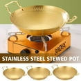 thumbnail image 3 of Stainless Steel Stewed Pot Small Hot Pot C2H0, 3 of 8
