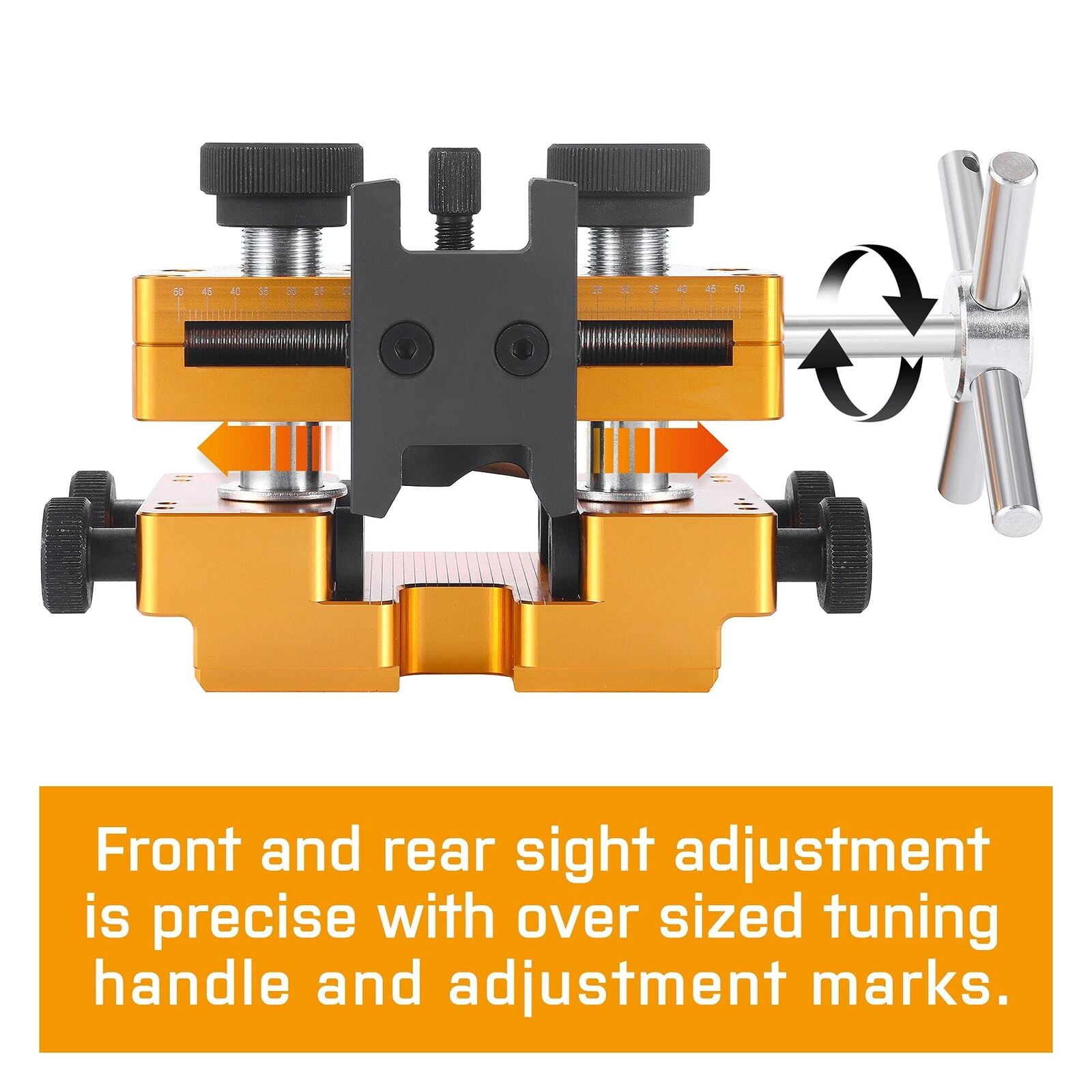 W WIREGEAR Sight Tool with Heavy-Duty Construction and Rotatable Sight  Prong