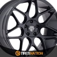thumbnail image 4 of Centerline 671B Sm2 Afterburner 20x10.5 5x114.3/5x120 +45et Gloss Black Wheel Fits 2007 Ford Mustang, 4 of 5