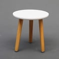 thumbnail image 3 of Wooden Stool Display Stand,Tall Indoor Plant Stand Small Round Side Table Plant Holder for Flower Pots, 3 of 5