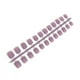 thumbnail image 3 of Minnieouse 24 piezas de uñas postizas de ataúd esmerilado, uñas acrílicas con personalidad única y elegante artificiales para amantes de la manicura Juegos de manicura 19 taro morado Minnieouse CE011411-19, 3 of 5