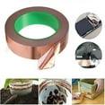 thumbnail image 2 of Copper Foil Tape, Guitar Shielding Electrical Repairs, 50Mm Width 20M Length Self-Adhesive Prevent Snails For Gardening Potted Plants, 2 of 6