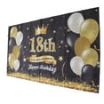 thumbnail image 3 of Telón de fondo de decoraciones de feliz cumpleaños, telón de fondo de feliz cumpleaños número 18, telón de fondo de decoraciones de cumpleaños, telón de fondo de feliz cumpleaños, rendimiento probado, 3 of 12