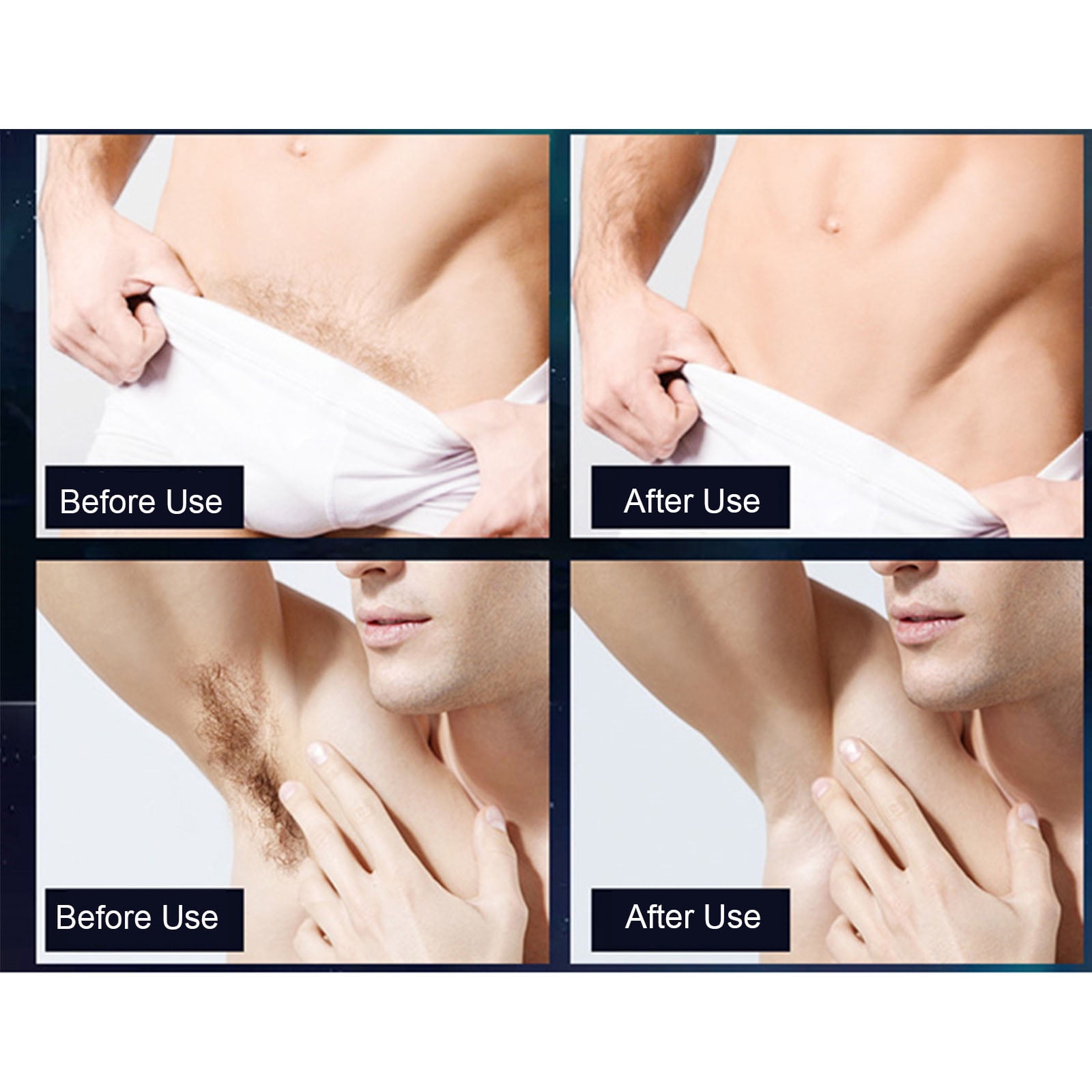 lanema Intimate for Razor for Men Wet/Dry Body Groomer Testicle for Razor with LED Ligh