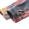 thumbnail image 3 of Infant Baby Boys Girls Denim Jacket Toddler Kid Long Sleeve Tie Dye Jeans Coat Cowboy Casual Outwear 3M-6T, 3 of 3
