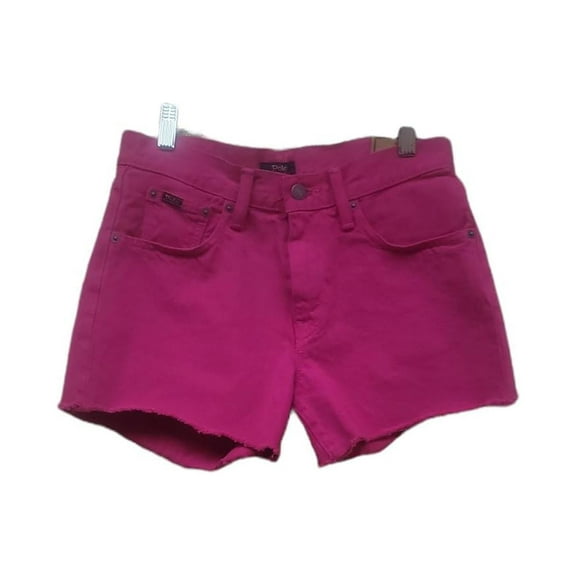 POLO RALPH LAUREN Pink Women's The Crosby Relaxed Short, US 28, NWOT