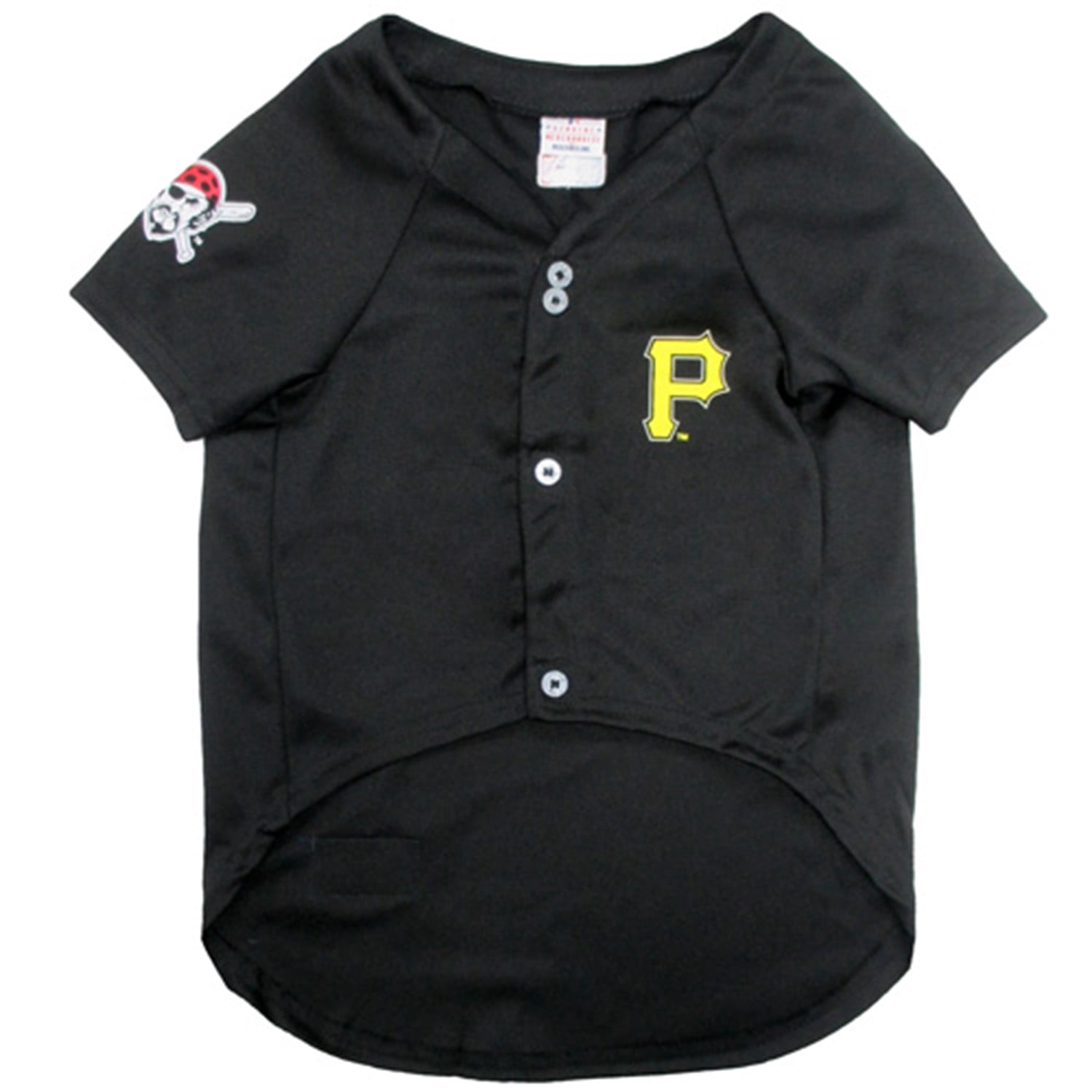 Pets First MLB Pittsburgh Pirates Mesh Jersey for Dogs and Cats - Licensed Soft Poly-Cotton Sports Jersey - Extra Small