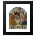 thumbnail image 2 of Benvenuto di Giovanni 12x14 Black Modern Framed Museum Art Print Titled - The Nativity, 2 of 5