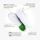thumbnail image 4 of Zapato de recuperación OOFOS oOMG eeZee Low White para mujer, talla 5, 4 of 7