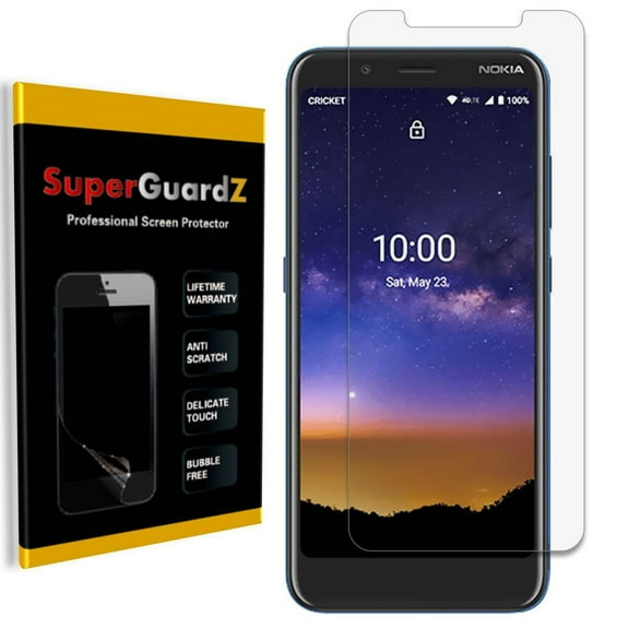 [8-Pack] For Nokia C2 Tava / C2 Tennen - SuperGuardZ Screen Protector, Ultra Clear, Anti-Scratch, Anti-Bubble