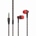 thumbnail image 3 of Corded Earbuds Tangle-Free Braided Cable Wire Extra Bass Silicone Tips 5-Colors, 3 of 13