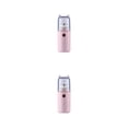 thumbnail image 3 of Inteprter Pulverizador de niebla facial 30ml Cuidado de la piel Hidratante Nebulizador facial personal de mano Vaporizador portátil Auto-off Rosado 2Conjunto, 3 of 6