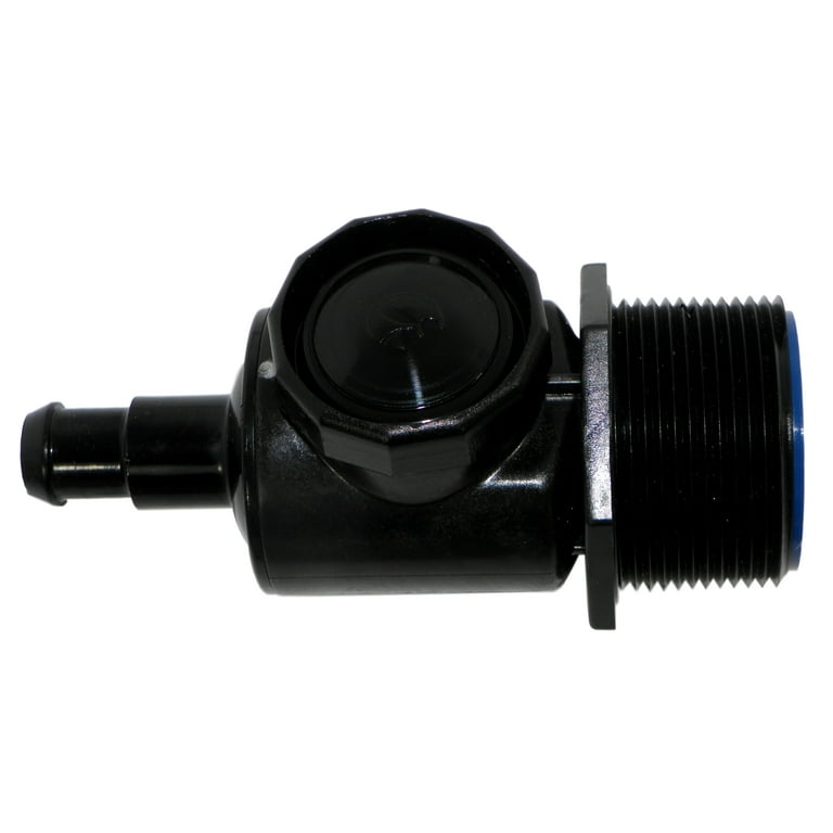 Polaris 280/380 Pool Cleaner Universal Wall Fitting Connector Assembly,  Black 9-100-9005