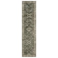thumbnail image 2 of Woven Trends Lyron - MAL04 - Modern Traditonal Style, Distressed Abstract Pattern, Pet & Family Friendly, Living Room, Dining Room, Office, Low Pile, Hand Made Wool Area Rug in Blue - 5' x  7', 2 of 3