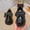 Black, variant on Floleo Girls' Preppy Plaid Bow Patent Leather Loafers, Hook And Loop Strap Thick Anti Slip Rubber Sole Kids School Casual Dress Shoes(Black,4.5-5 Years)