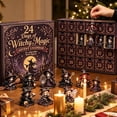 thumbnail image 3 of Coollooc 24 Days Of Witchy Surprises Advent Calendar, 24 Collectible Halloween Witch Figurines, Countdown Box for Home & Party Decor(E), 3 of 5