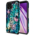 thumbnail image 1 of Google Pixel 4 Case, Kaesar Slim Hybrid Dual Layer Shockproof Hard Cover Graphic Fashion Cute Colorful Silicone Skin Cover Armor Case for Google Pixel 4 (Mandala Galaxy), 1 of 5