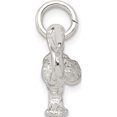 thumbnail image 2 of Sterling Silver Pelican Charm (14 X 19) Made In United States qc885, 2 of 5