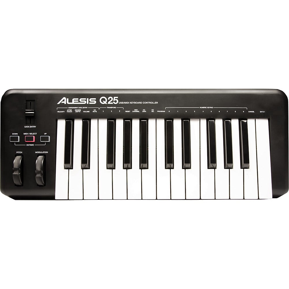 Alesis Q25 USB/MIDI KEYBOARD CONTROLLER AC ADAPTER CHARGER 