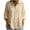 AA-Beige, variant on Drop Waist Dress for Women Casual Lapel Collared 3/4 Sleeve Tshirts Dresses Solid Color Dressy Ruffle Blouse Navy M