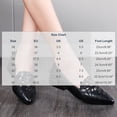 thumbnail image 5 of Seffadzy Women's Flat Shoes Soft Sole Cutout Breathable Lightweight Casual Flats Comfortable Slip Black 35, 5 of 7