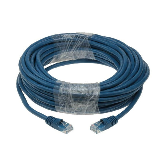 SF Cable Cat5e UTP Ethernet Network Cable, 125 feet- Blue