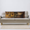 thumbnail image 7 of Body Pillow Cover, Rustic Sunflower Bouquet Body Pillow Cases with Zipper Soft Breathable Smooth Skin Friendly Long Pillow Case 20x60 inches, 1Pcs, 7 of 7