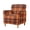 Orange Rustic Fall Plaid, variant on SCRAWLGOD Stretch Chair Cover Non Slip Armchair Slipcover Couch Protector with Elastic Bottom Fall Decor for Kids, Dogs, Pets, Orange Rustic Fall Plaid