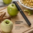 thumbnail image 3 of KitchenAid 2-Piece Stainless Steel Swivel Y and Vegetable Peeler, Black, 3 of 12