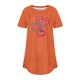 thumbnail image 3 of Camisetas de Manga Corta para las Mujeres Cuello Redondo Casual 3/4 Camiseta de Manga, Ligera Imitación de Algodón Cuatro Estaciones Top para el Hogar Y el Uso Diario, 3 of 3