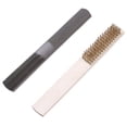 thumbnail image 1 of File Woodworking Grinding Tool Flat Steel File Metal Fine Toothed Hardwood File Wood Filing Half Log File Wood Rubbing, 1 of 7
