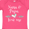 thumbnail image 4 of Inktastic Nana and Papa Love Me Heart Grandchild Boys or Girls Baby Bodysuit, 4 of 5