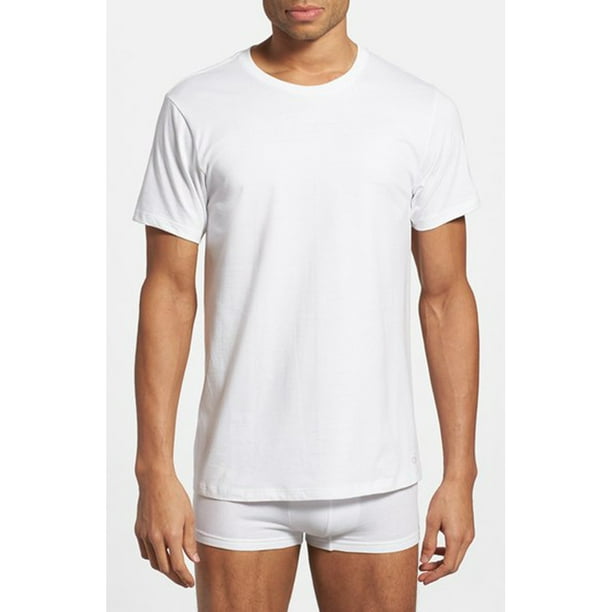 Calvin 3-Pack Classic Crew Neck T-Shirt, Medium Walmart.com