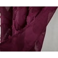 thumbnail image 6 of Olivia Gray Ariana Clipped Doily 38 x 84 in. Single Grommet Curtain Panel in Burgundy, 6 of 7