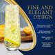thumbnail image 3 of Juego de 2 vasos altos transparentes NutriChef de 14.2 oz (NGLCP54), 3 of 8