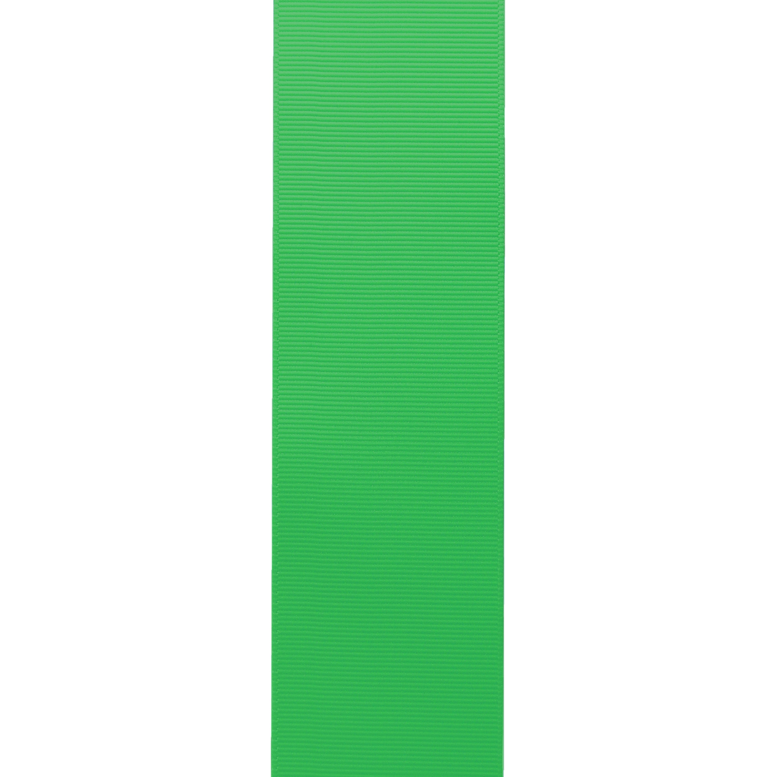 Polyester Emerald Green Grosgrain Ribbon, 150' x 1.5" by Gwen Studios