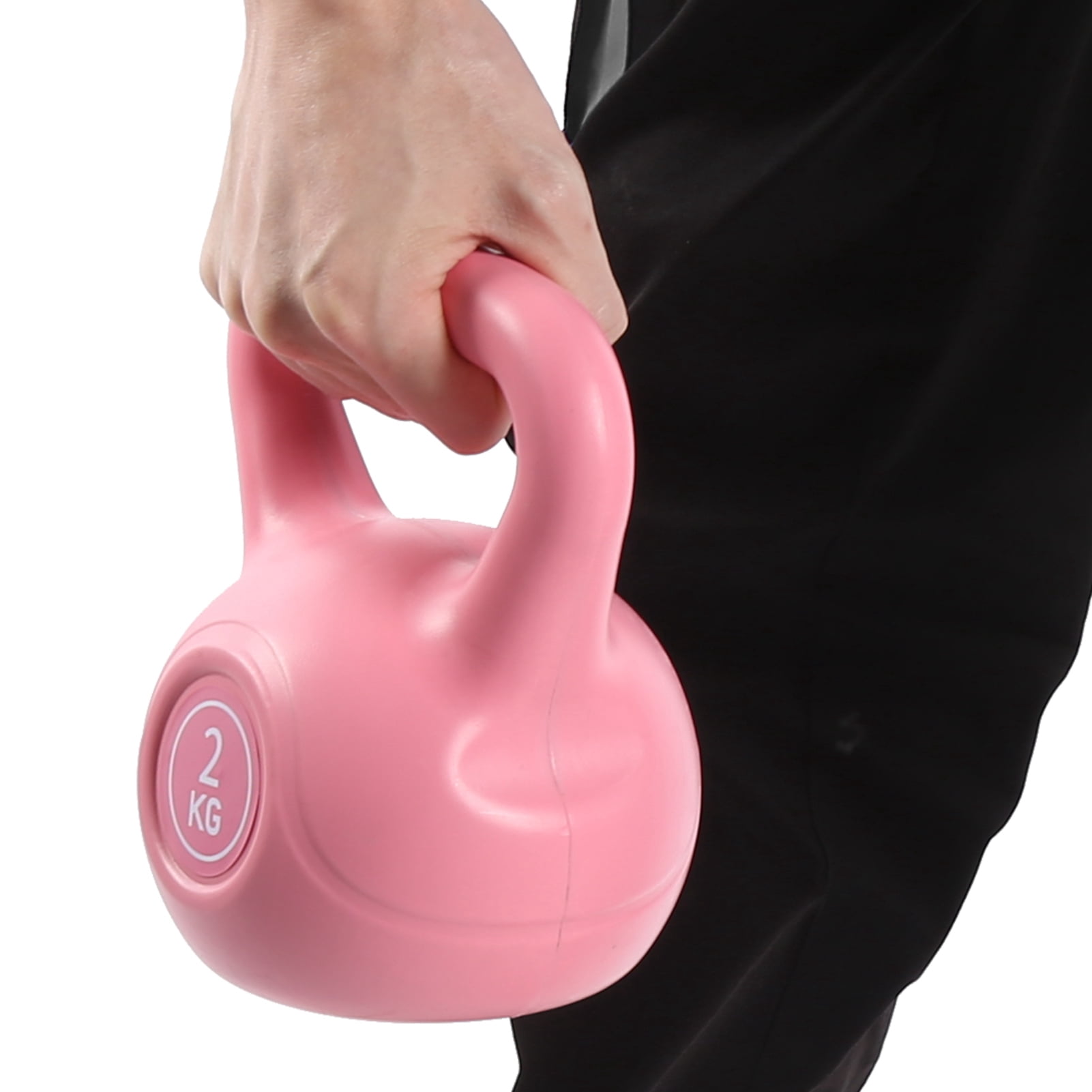 YOUTHINK Kettle Dumbbell,Wide Handle Kettlebell,2KG Fitness Kettlebell Arm Lifting Training Kettle Dumbbell With Wide Handle Grip