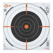 Ez Aim Bullseye Paper Shooting Targets by Allen Company, 12x12, 0.35 lbs,100-Pack, Multi-Color