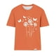 thumbnail image 4 of Tops de Manga Corta de Algodón para Mujeres, Moda Impresa Cuello Redondo Blusa Casual para el Hogar Y el Uso Diario, 4 of 4