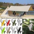 5mm 5m Multifunction with Buckle Wind Rope Tent Fixed Rope Lanyard