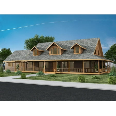 001-2196: Northwest ICF 4 Bed, 7 Bath Luxury Home Plan, 7518 Sq Ft: Full Blueprints with License to Build by Home Plan Marketplace - Lesuto