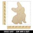 thumbnail image 2 of Frenchie Sitting Tilting Head French Bulldog Dog Wood Shape Unfinished Piece Cutout Craft DIY Projects - 6.25 Inch Size - 1/4 Inch Thick, 2 of 7