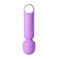 thumbnail image 2 of Dolly Purple Silicone Mini Wand Rechargeable, 2 of 11