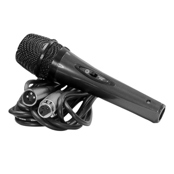Gemini ES-210MXBLU Portable 10 Inch Passive Powered PA Speaker System w/ Mic